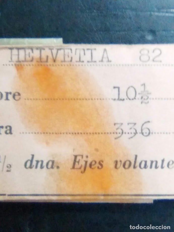 Recambios de relojes: Helvetia 82 - 2 ejes de volante inca.
