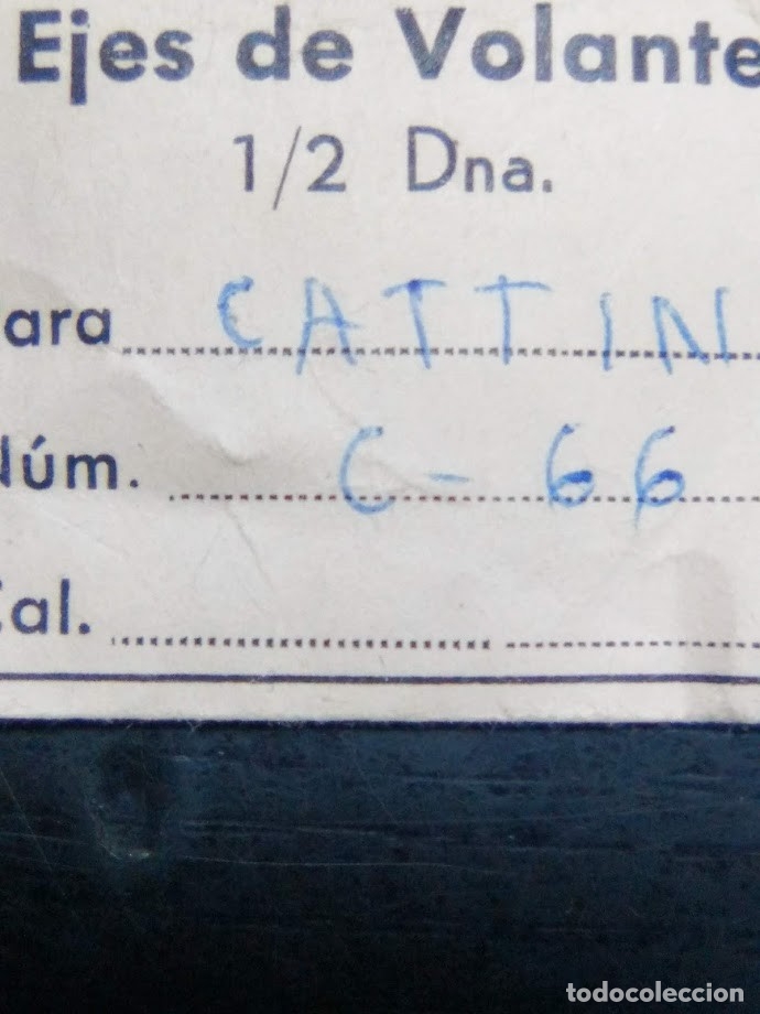 Recambios de relojes: Cattin 66 - 1 eje de volante