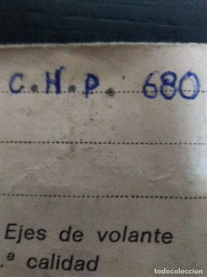 Recambios de relojes: CHP 680 - 2 ejes de volante