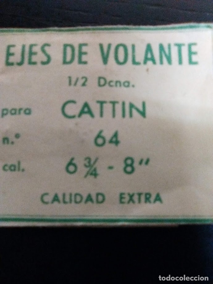 Pe&ccedil;as de reposi&ccedil;&atilde;o de rel&oacute;gios: Cattin 64 - 1 eje de volante