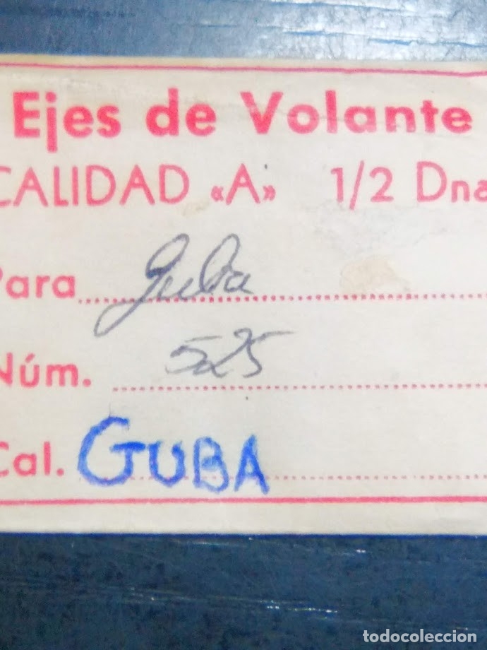 Ricambi di orologi: Guba 525 - 2 ejes de volante