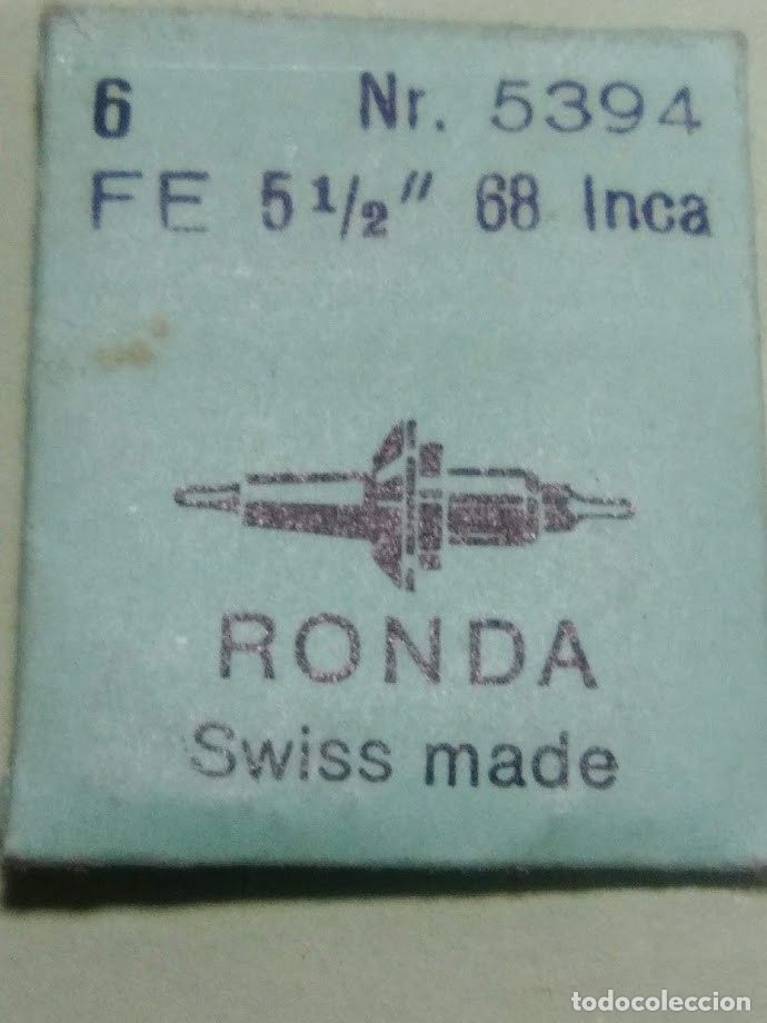 Recambios de relojes: FE 68 - 2 ejes de volante