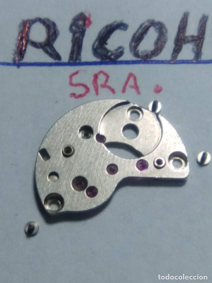 Recambios de relojes: Ricoh sra. - pte. rodaje y de barrilete - (cd-2964)