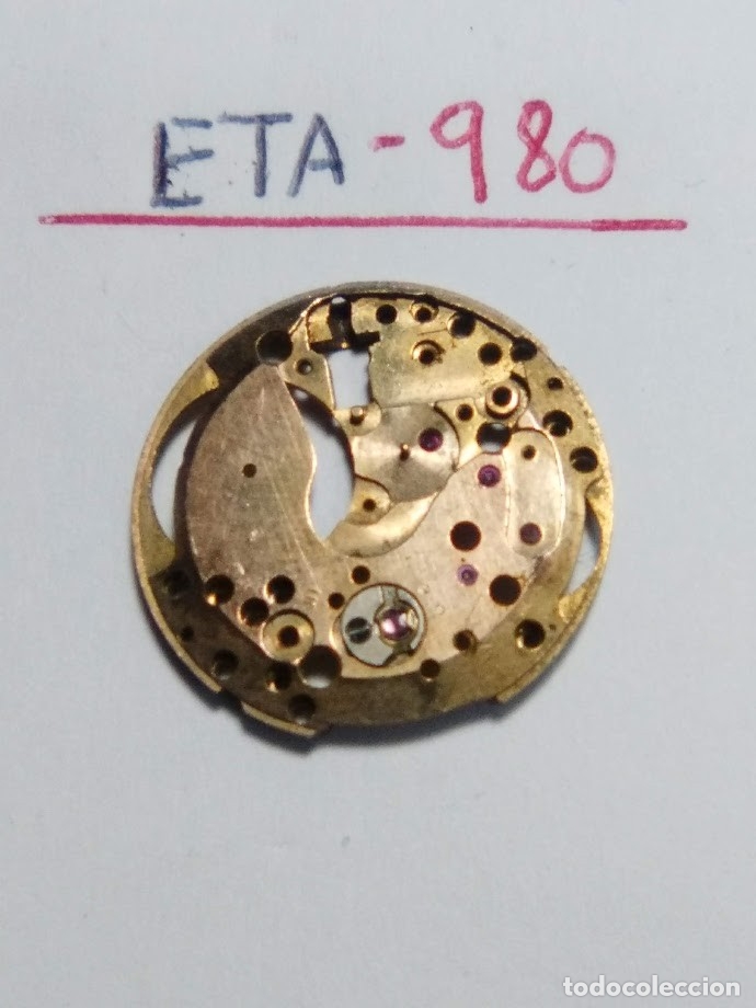 Recambios de relojes: Eta - 980 - ptna. base - (cd-2979) - Foto 1
