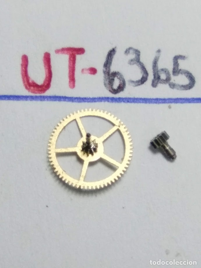 Recambios de relojes: Ut - 6365 - rda. centro+ca&ntilde;&oacute;n de minutos - (cd-2983)