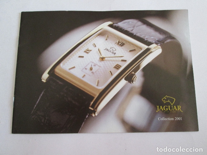 Recambios de relojes: CATALOGO RELOJES JAGUAR - COLECCION 2001 - 12 PAGINAS