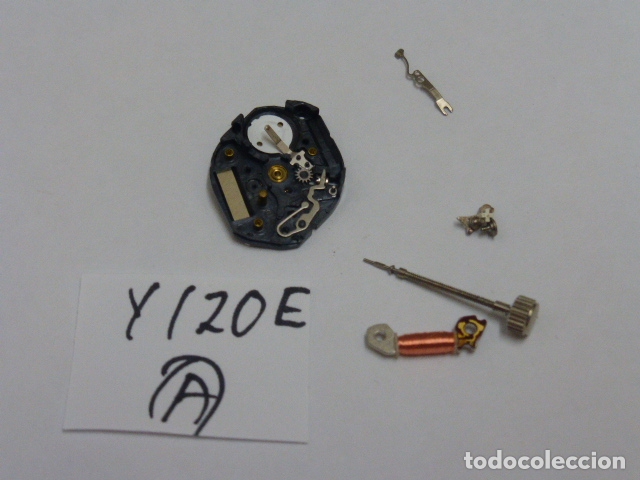 Recambios de relojes: Y 120 E, restos de mecanismo - Foto 2