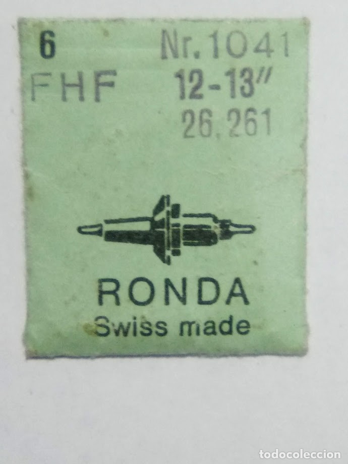 Recambios de relojes: Fhf - 12 - 13 -26 - 261 - 2 ejes de volante