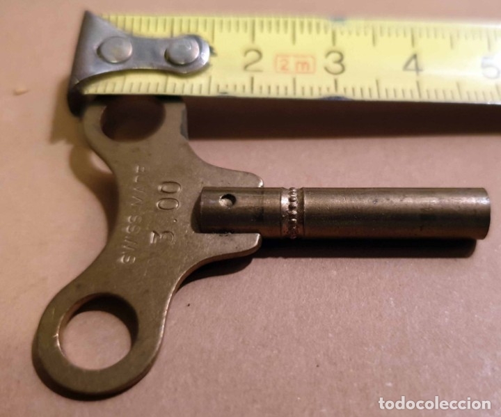 Recambios de relojes: LLAVE ANTIGUA DE RELOJ - Foto 3