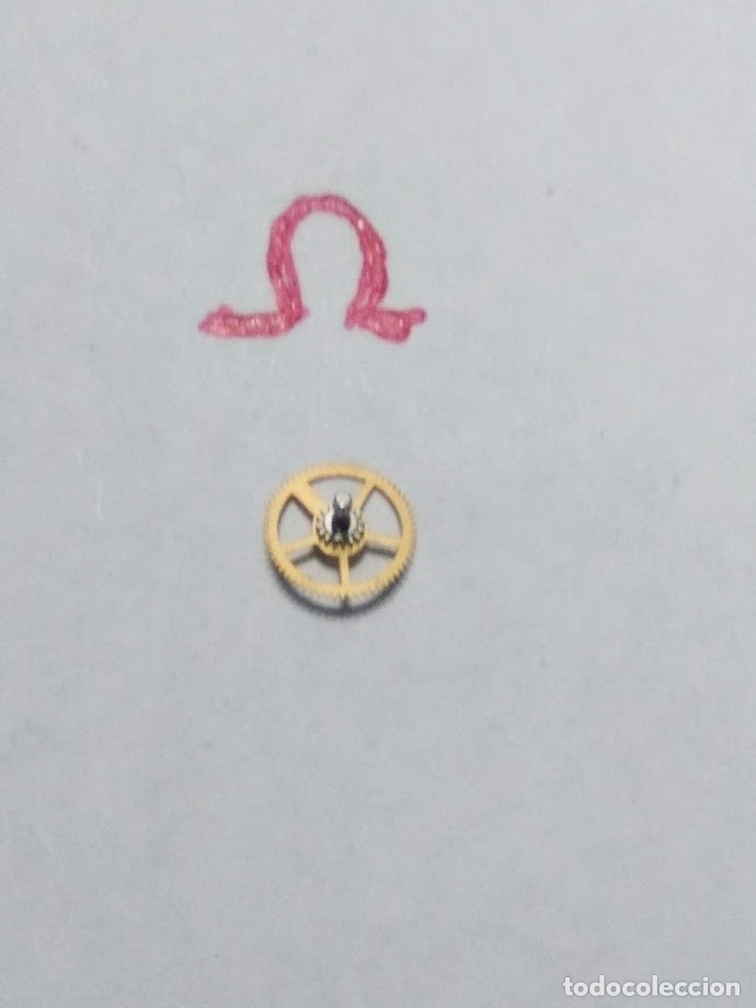Recambios de relojes: Omega - 1365 - rda. centro - (cd-3208) - Foto 1