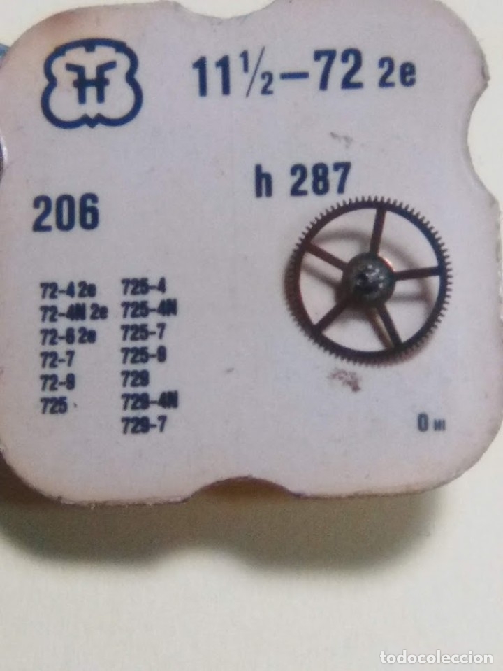 Recambios de relojes: FHF - 72 - rda. de centro - (cd-3249) - Foto 1