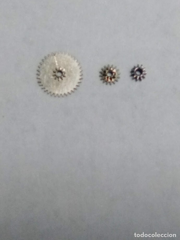 Pi&egrave;ces de rechange de montres et horloges: Eta 963111/121 - rda. minuter&iacute;a+p&ntilde;&oacute;n. doble y de transmisi&oacute;n - (cd-3397)