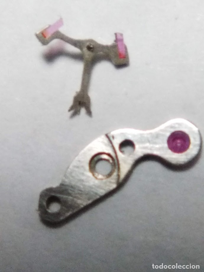 Spare Parts for Watches: Eta 2412 - ancora + puente - (cd-3401)