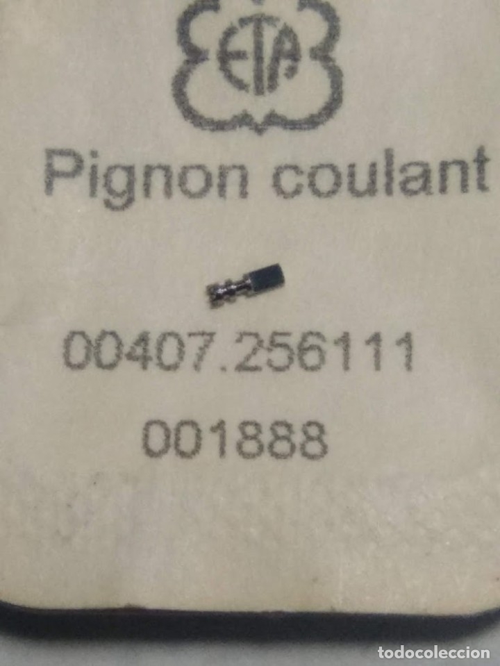 Ersatzteile f&uuml;r Uhren: Eta - 256111 - pi&ntilde;&oacute;n corredizo con pala para tija 2 fases - (cd-3468)