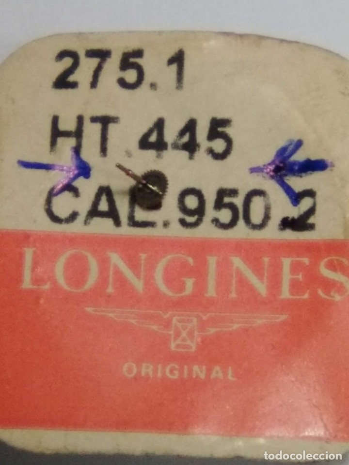 Spare Parts for Watches: lONGINES - 950.2 - rda. espiga segundero central - (cd-5597)