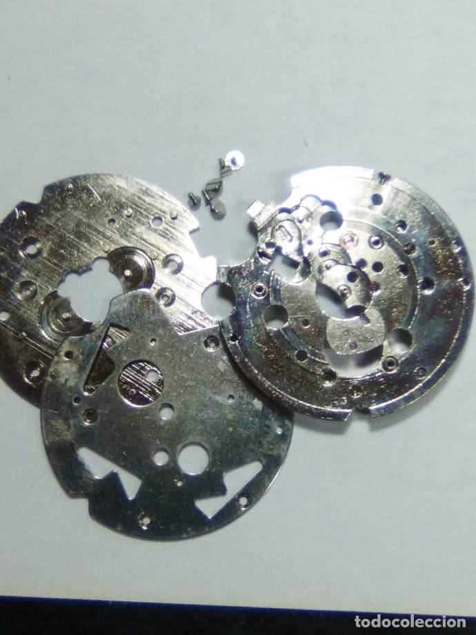 Pi&egrave;ces de rechange de montres et horloges: Chino 3 ptnas. 1&ordf; base 2 de multifun. para reloj de las 3 fotos (cd-5611)