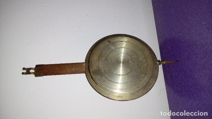 Recambios de relojes: Antiguo P&Eacute;NDULO de RELOJ - Foto 2