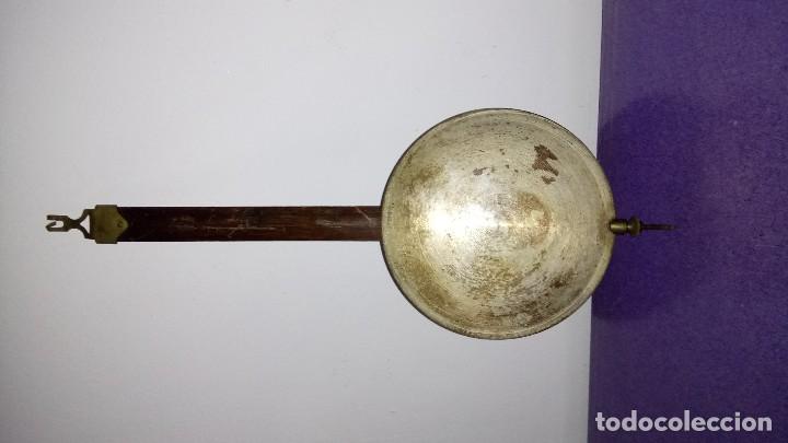 Recambios de relojes: Antiguo  P&Eacute;NDULO de RELOJ - Foto 2