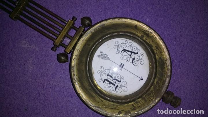 Recambios de relojes: Antiguo P&Eacute;NDULO de RELOJ - Foto 3