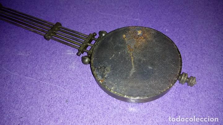 Recambios de relojes: Antiguo P&Eacute;NDULO de RELOJ - Foto 6
