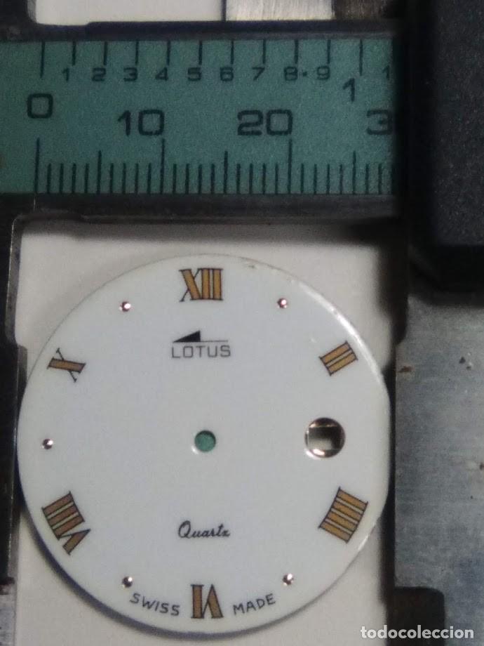 Recambios de relojes: Lotus esfera - patas esfera las 2 - (cd-Z47P)