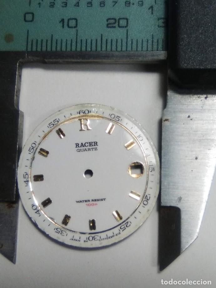 Recambios de relojes: Racer esfera - patas de esfera las 2 - (cd-55LL2)