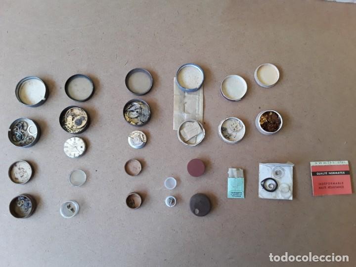 Recambios de relojes: Lote de piezas y componentes de relojes - Foto 1