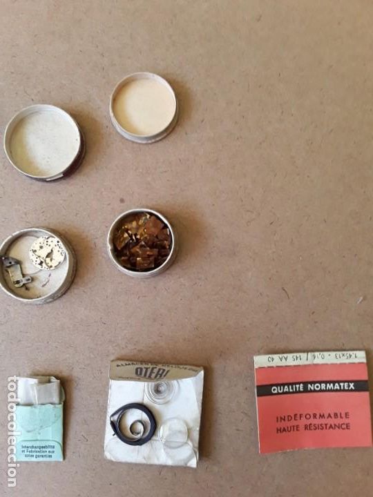 Recambios de relojes: Lote de piezas y componentes de relojes - Foto 2