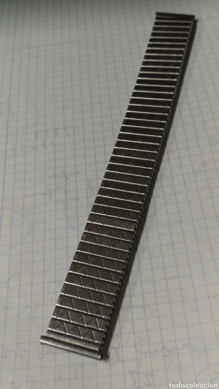 Recambios de relojes: Antigua correa reloj el&aacute;stica FIXO-FLEX - Foto 2