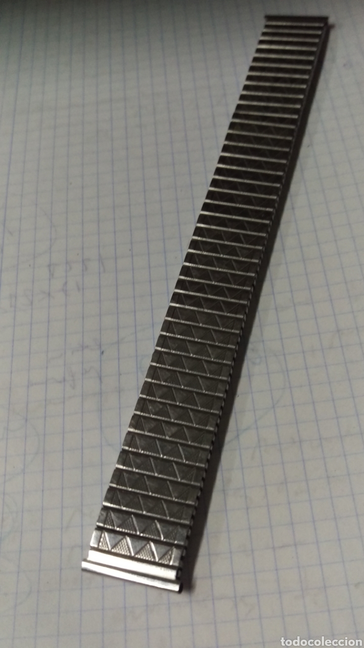 Recambios de relojes: Antigua correa reloj el&aacute;stica FIXO-FLEX - Foto 1