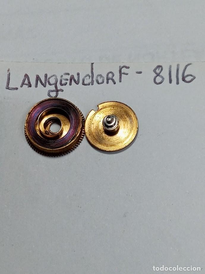 Pi&egrave;ces de rechange de montres et horloges: LANGENDORF - 8116 - BARRILETE - (cd-6165)
