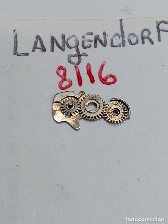 Pi&egrave;ces de rechange de montres et horloges: LANGENDORF - 8116 - REMONTUAR - (cd-6167)