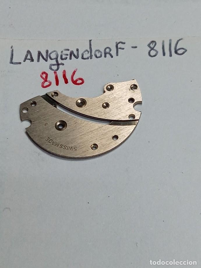 Pi&egrave;ces de rechange de montres et horloges: LANGENDORF - 8166 - (cd-6169)