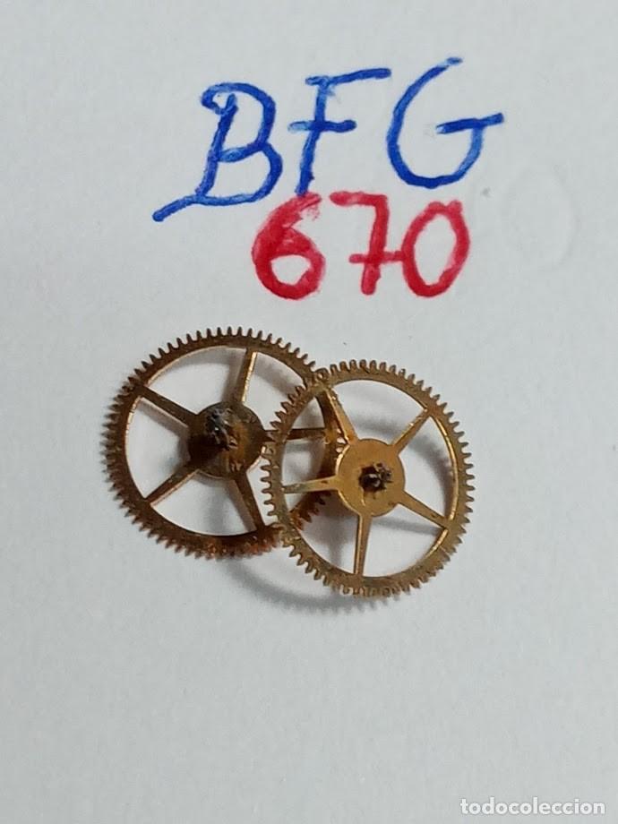 Spare Parts for Watches: BFG - 670 - rda. 1&ordf; y 2&ordf; - (Xcd-61169X)