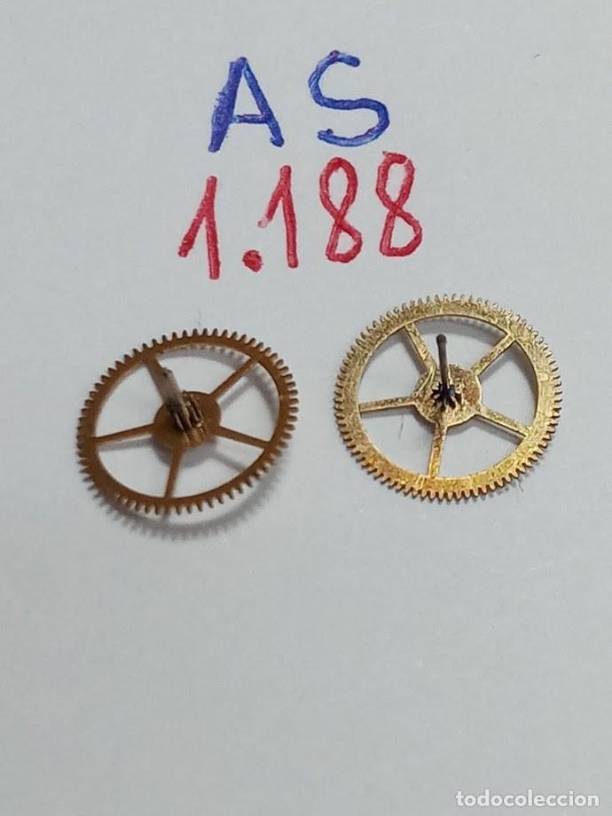 Pe&ccedil;as de reposi&ccedil;&atilde;o de rel&oacute;gios: AS - 1188 - RUEDAS - (*cd-61181*)