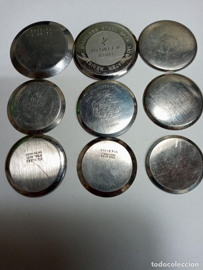 Pi&egrave;ces de rechange de montres et horloges: 9 - fondos cl&aacute;sicos de cab. a presi&oacute;n (cd-9RLL6K)
