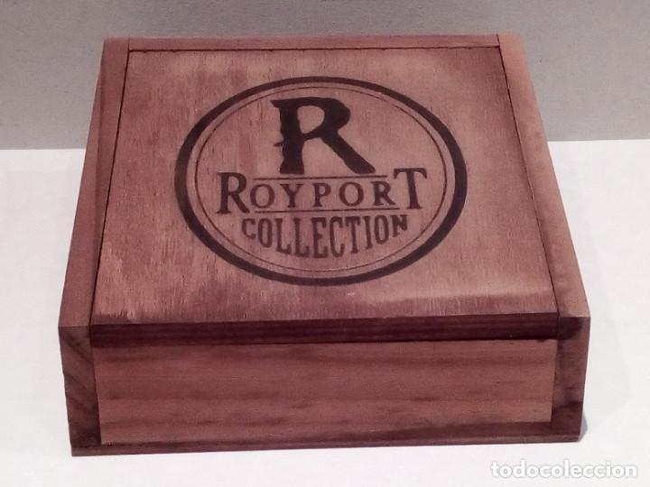 Ersatzteile f&uuml;r Uhren: Caja de Madera Estuche Royport Collection