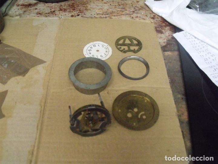 Pi&egrave;ces de rechange de montres et horloges: 6 piezas despertador-antiguo lote 261