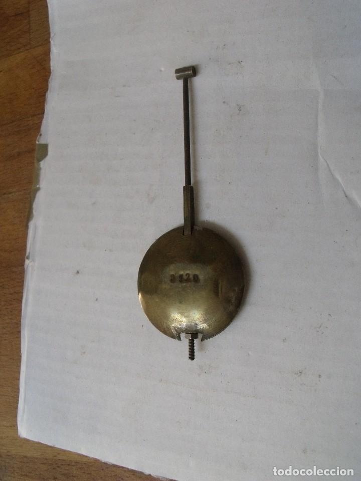Ersatzteile f&uuml;r Uhren: antiguo pendulo para maquina paris alfonsino -ojo de buey-a&ntilde;o 1860- - lote n&ordm; 266