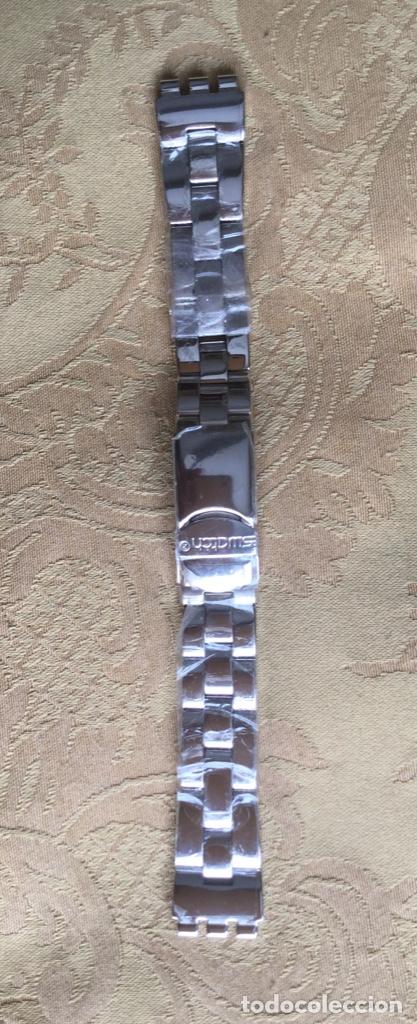 Ersatzteile f&uuml;r Uhren: SWATCH, ARMIS, CORREA METAL NUEVA 18MM