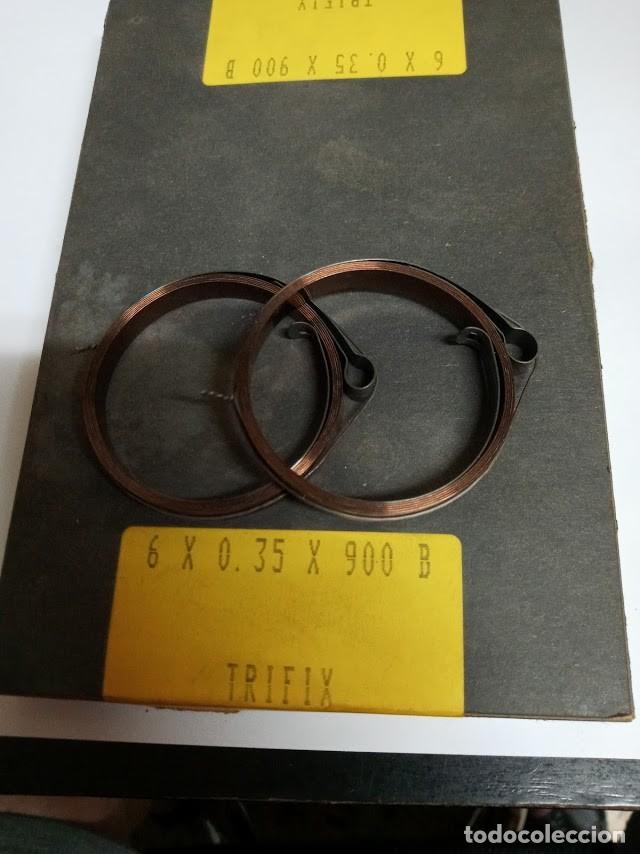 Pi&egrave;ces de rechange de montres et horloges: 2 muelles despertador - s/c