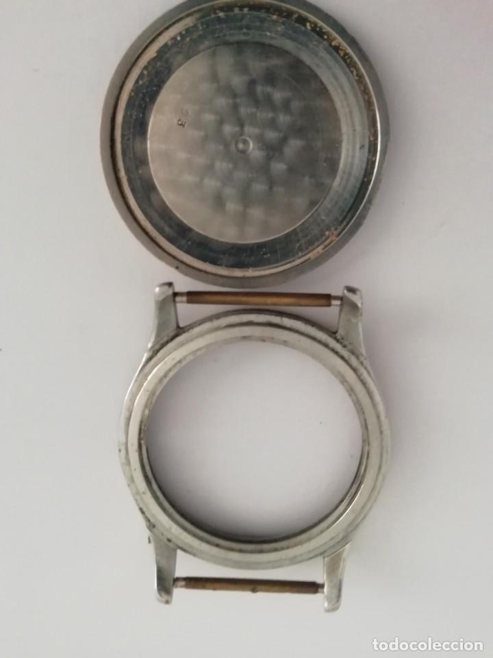 Recambios de relojes: Caja de reloj marcada Perfine - Foto 4