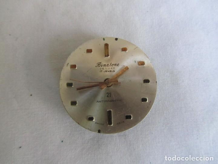 Recambios de relojes: Esfera con mecanismo Binatone - Foto 2