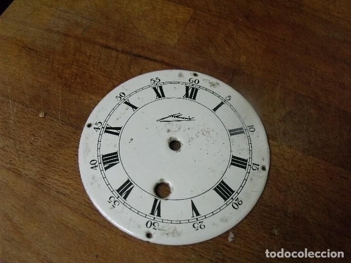 Recambios de relojes: esfera de porcelana antigua SMICHTS para reloj suizo- lote 297