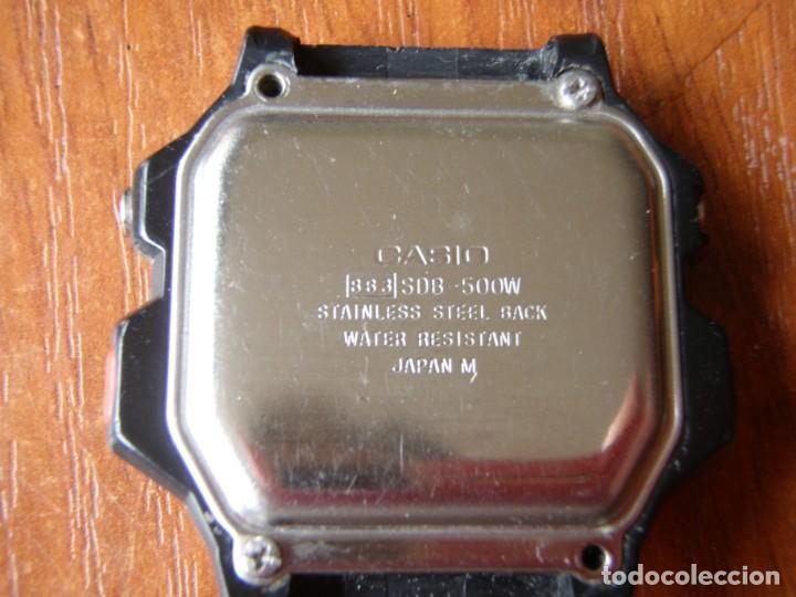 Recambios de relojes: RELOJ CASIO SDB-500W FUNCIONANDO - Foto 5