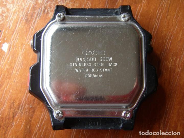 Recambios de relojes: RELOJ CASIO SDB-500W FUNCIONANDO - Foto 6