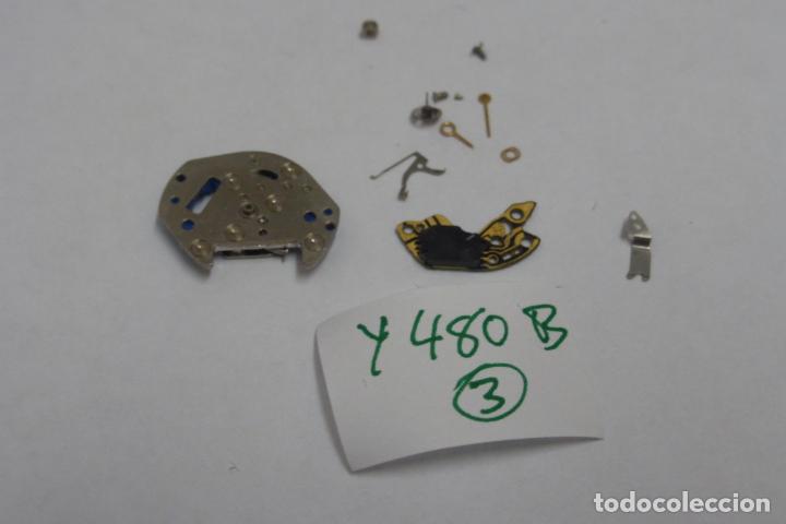 Recambios de relojes: Y 480 B, restos de mecanismo