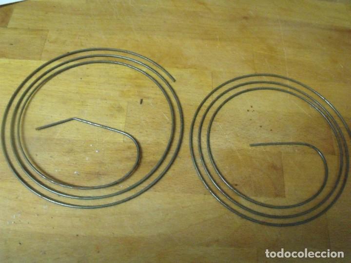 Ricambi di orologi: 2 ESPIRALES DE GONG PARA OJOS DE BUEY O RATERAS- LOTE 310