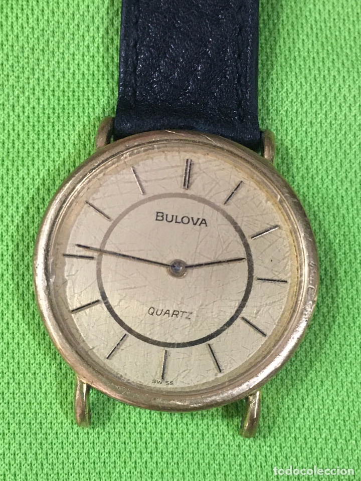 reloj bulova quartz - Comprar Recambios de relojes en todocoleccion -  296841413