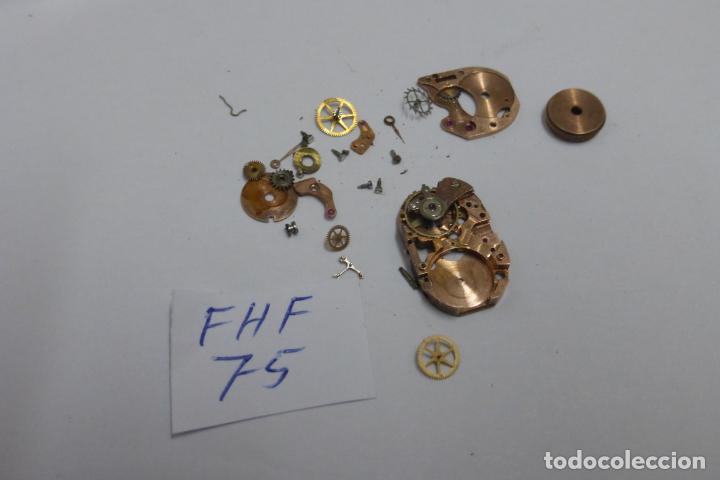 Recambios de relojes: Fhf 75, restos de mecanismo - Foto 1